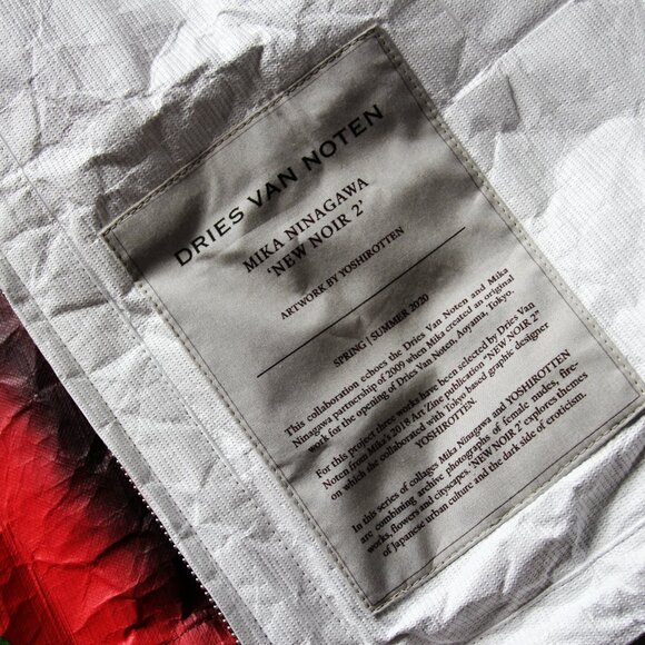 BNWT SS20 DRIES VAN NOTEN x MIKA NINAGAWA VELSH JACKET XL - Picture 9 of 13